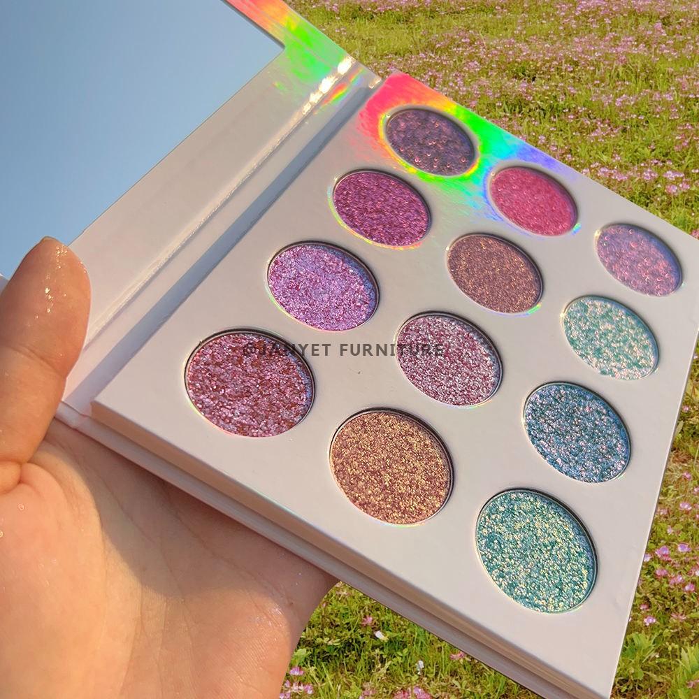12 Colors Glitter Eyeshadow Palette