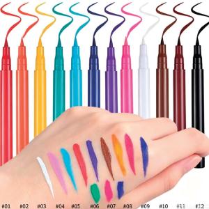 12 Colors Matte Liquid Eyeliner