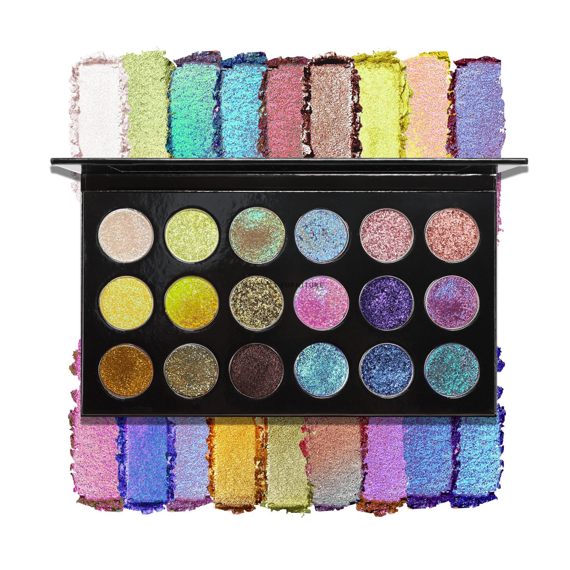 18 Shades Rainbow Matte Shimmer Eyeshadow Palette