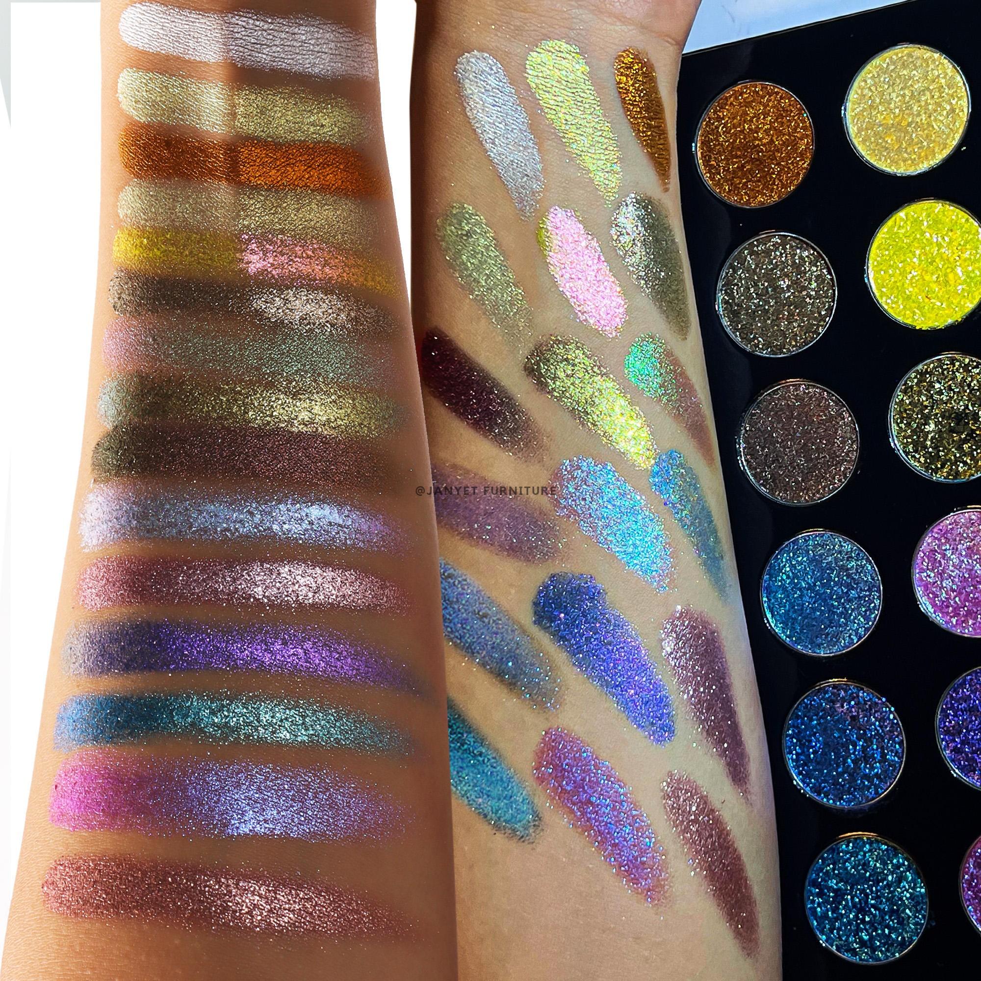 18 Shades Rainbow Matte Shimmer Eyeshadow Palette