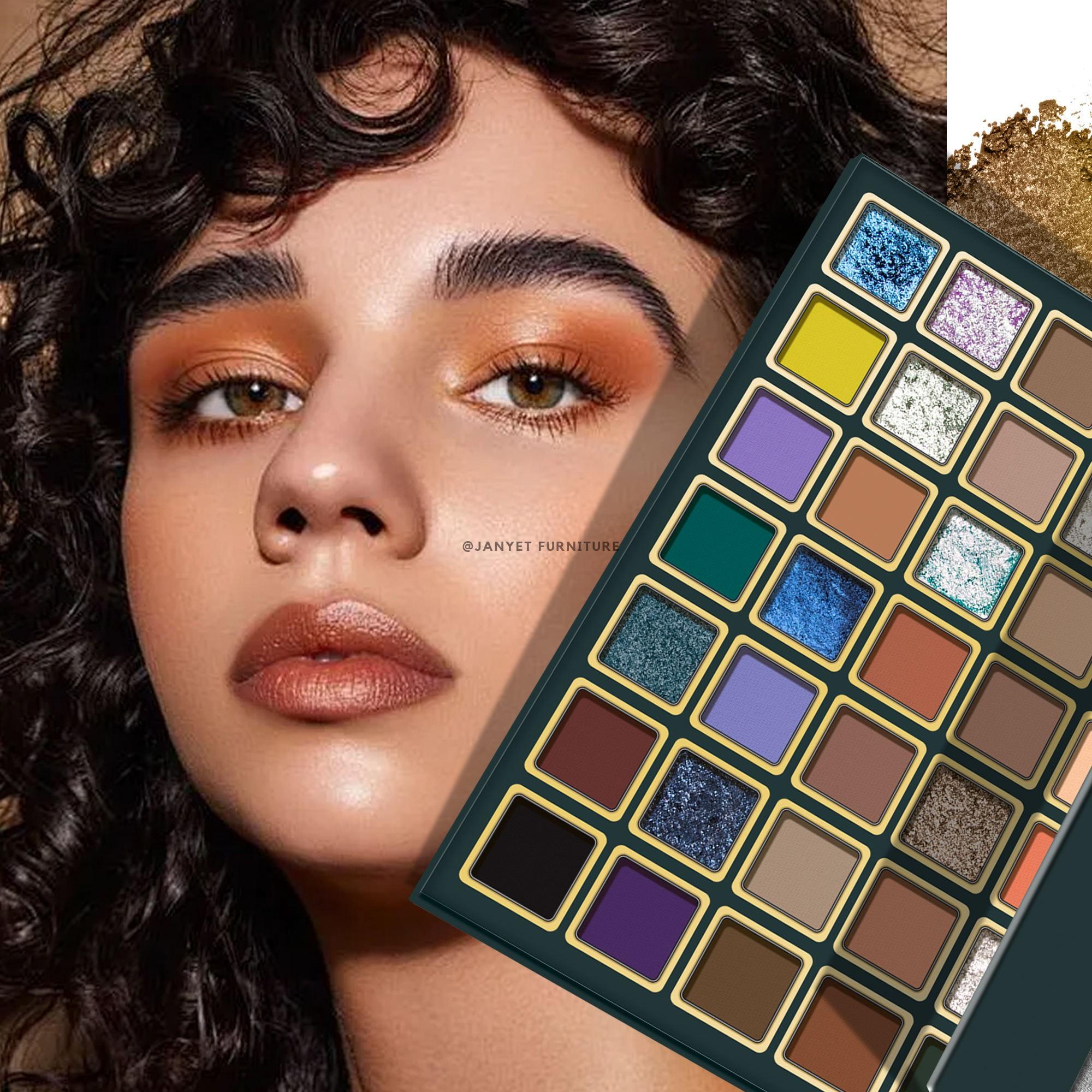 30-Shade Matte & Glitter Eyeshadow Palette