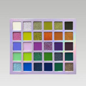 30 Shades Matte Shimmer Blendable Eyeshadow Palette