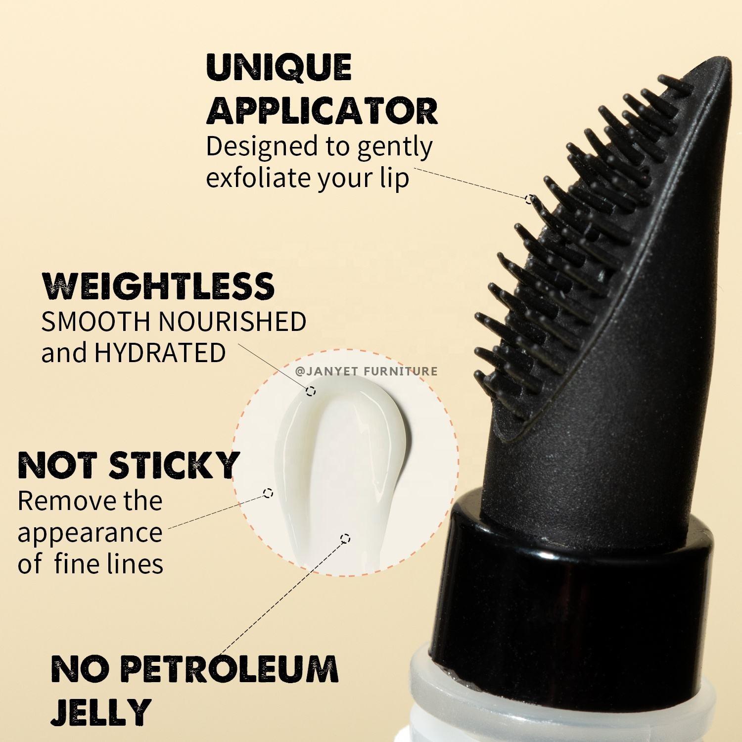 Brush Applicator Moisturizing Lip Balm