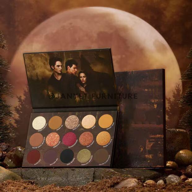 Fall Warm Tone Glitter Eyeshadow Palette