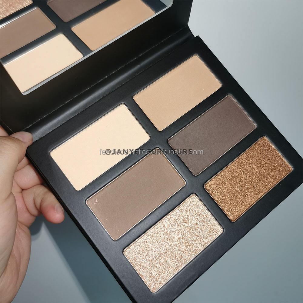 Matte Shimmer Bronzer & Highlighter Palette