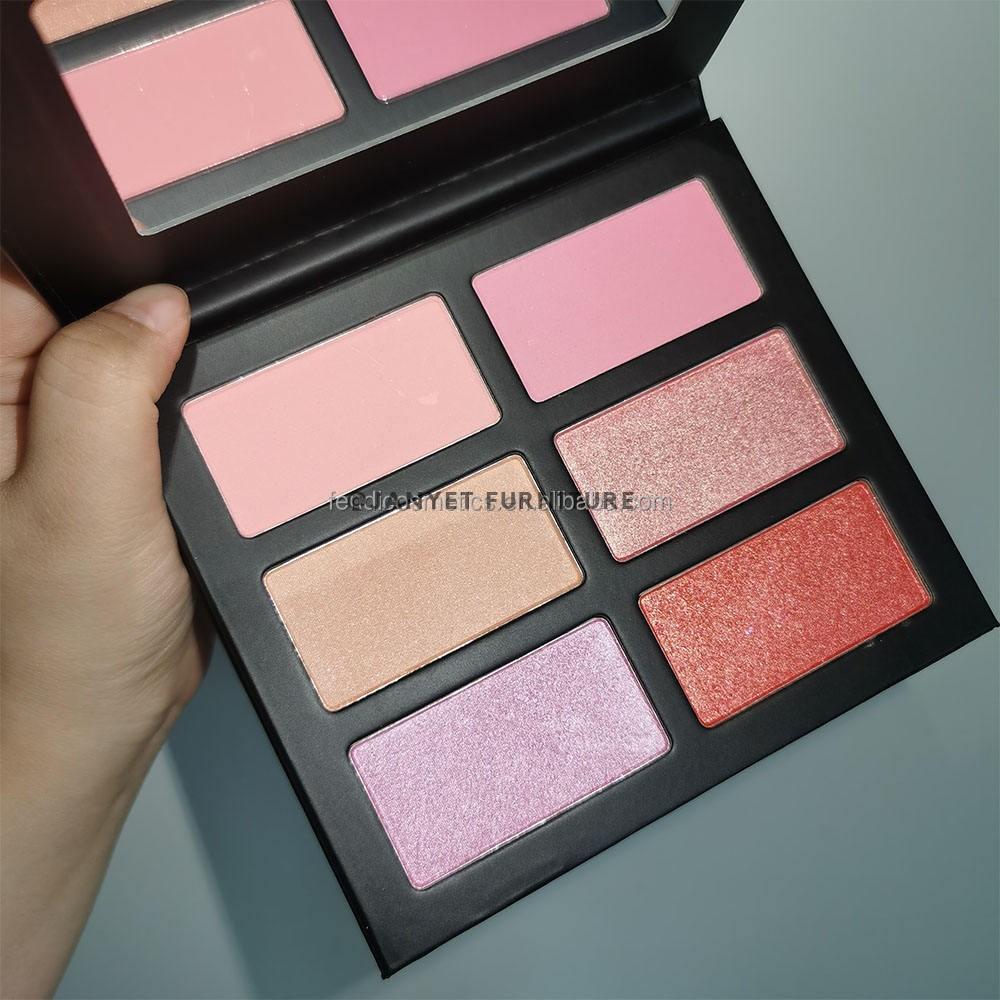 Matte Shimmer Bronzer & Highlighter Palette
