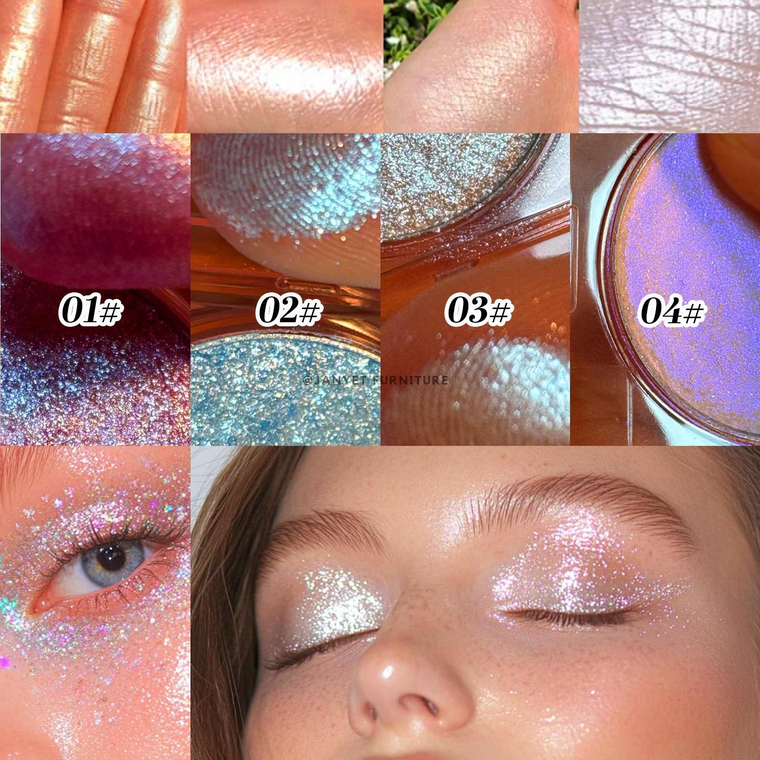 Shimmering Metallic Highlight