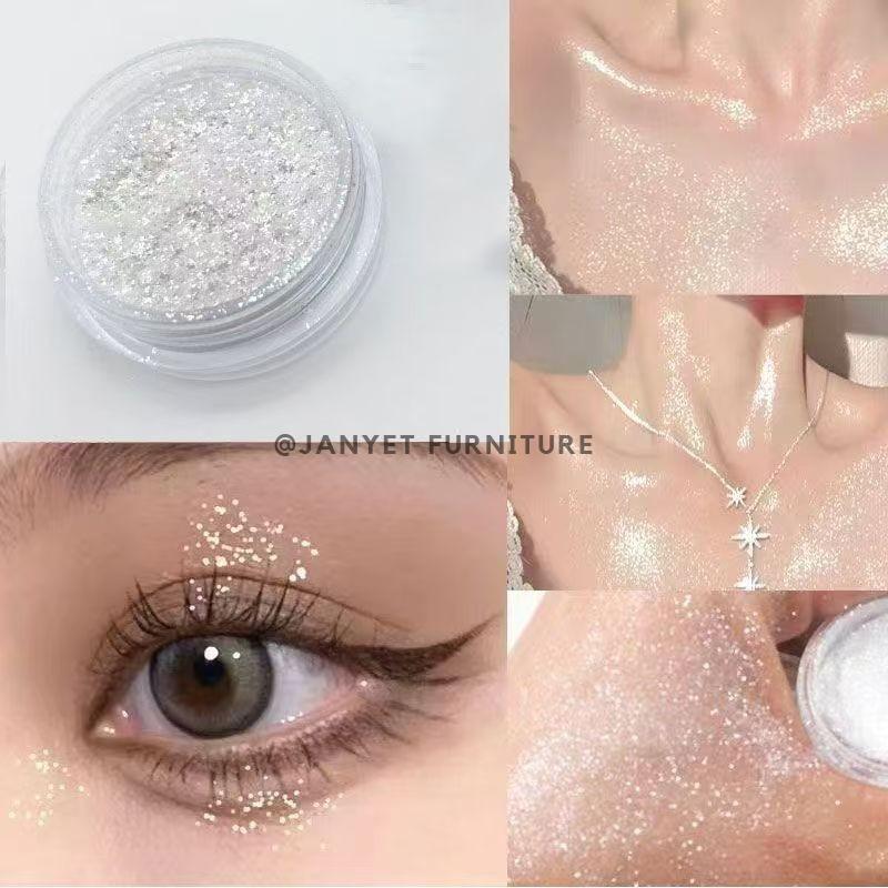 Silver Glitter Pigment Powder