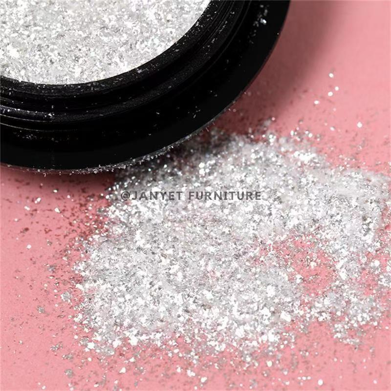 Silver Glitter Pigment Powder
