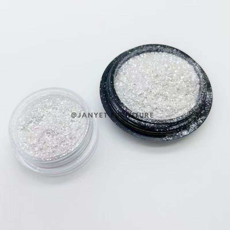 Silver Glitter Pigment Powder