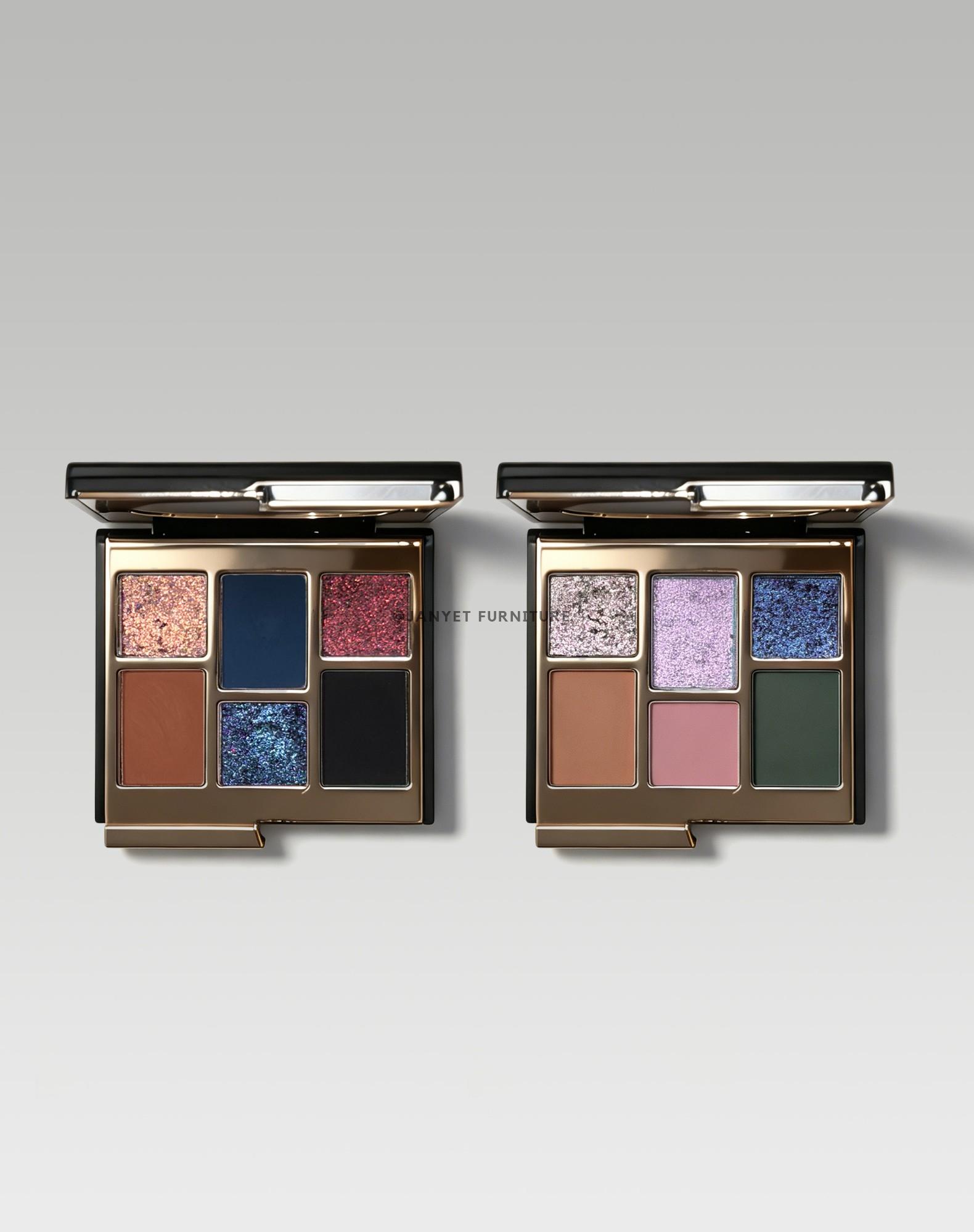 Six-color Metallic Eyeshadow