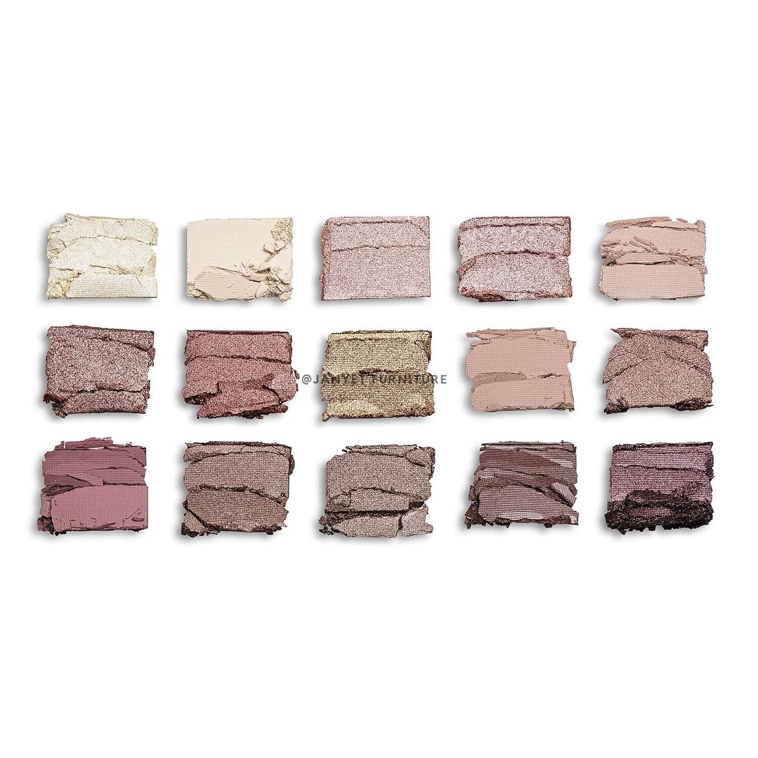 Six-color Metallic Eyeshadow