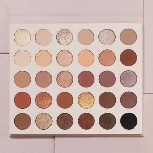 Warm Nude Glitter Eyeshadow Collection