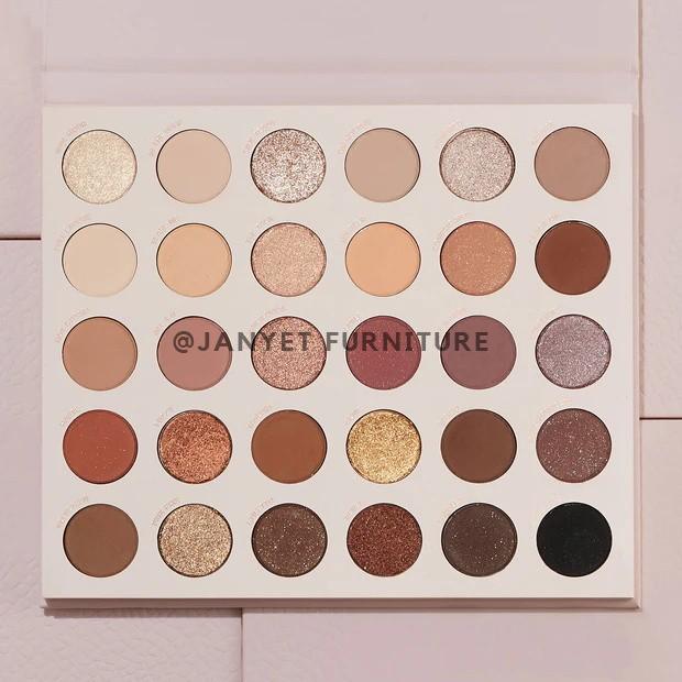 Warm Nude Glitter Eyeshadow Collection