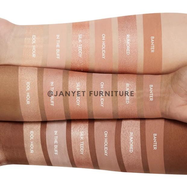 Warm Nude Glitter Eyeshadow Collection